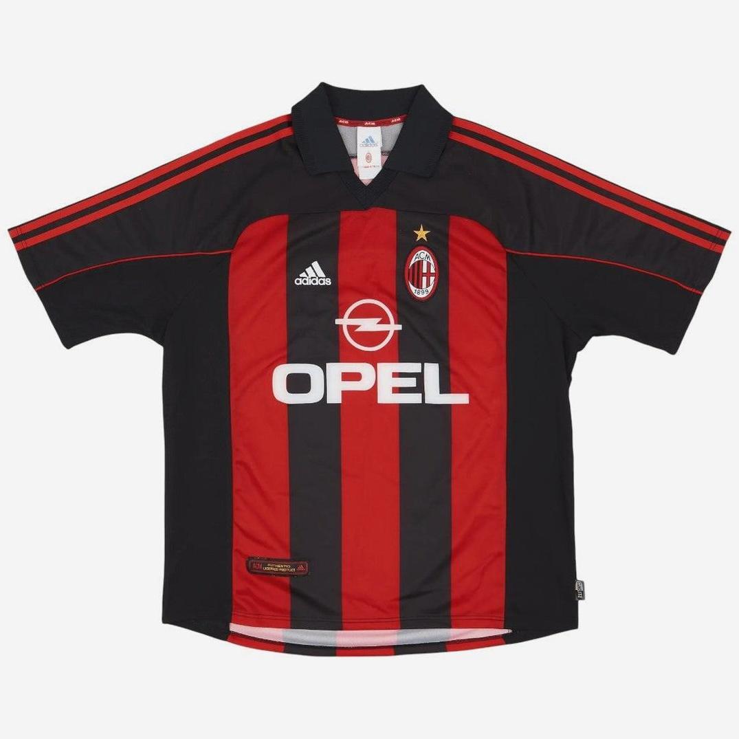 AC Milan 2000-02 Home Shirt - Retro Football Shop
